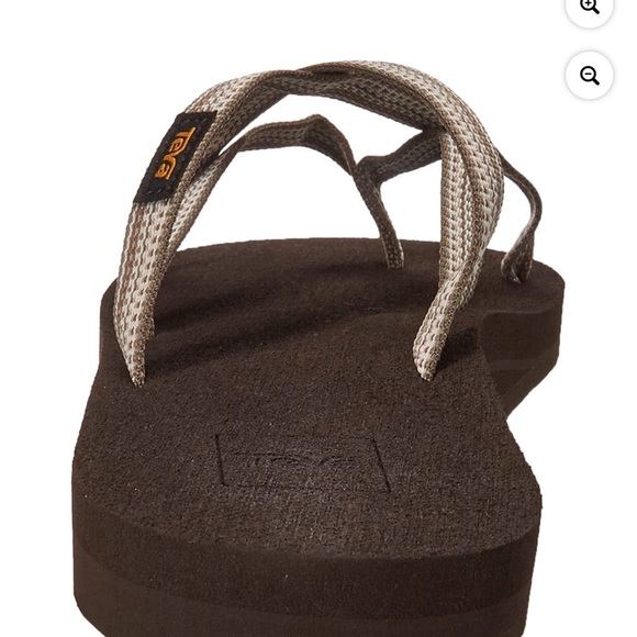 Teva Womens Olowahu Flip-Flop 5 Antiguous Birch SZ 9 NWOT SOLD OUT - Picture 3 of 7